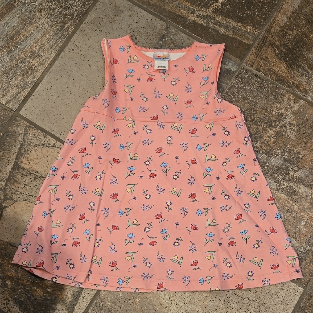 Carter's Pink Floral Kids Casual Dress